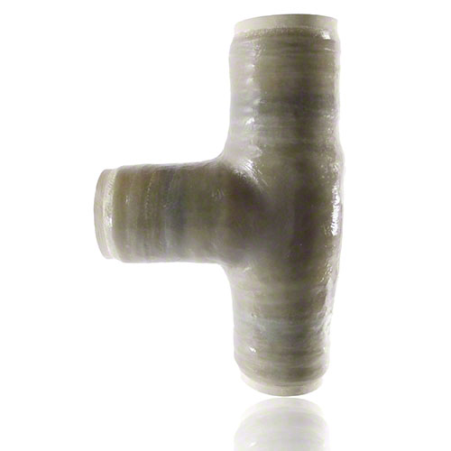 UP-GF-HDPE T-St&uuml;ck 90&deg; DIN 16 966, Form T1, Rohrtyp B, Liner HDPE, mit Laminatende, PN 10