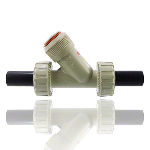 PP Schmutzf&auml;nger,PE100-LS Stutzen SDR 11, FPM