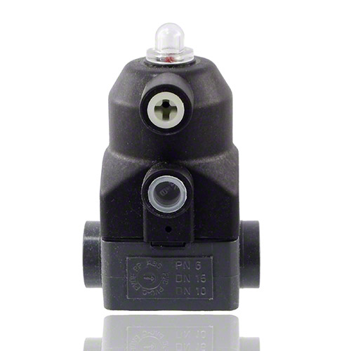 PVC U 2/2-Wege-Membranventil, Ausf&uuml;hrung Gewindemuffe