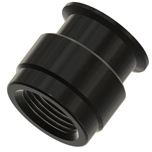 PE ISO Clamp mit IBC- Anschlu&szlig; S 60 x 6 mm