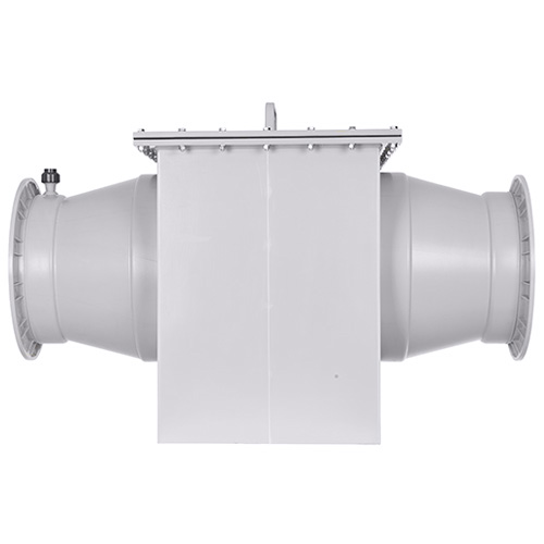 Tropfenabscheider aus PPs - Einschub seitlich ziehbar, Baureihe TA 125-2-Z, mit Spr&uuml;heinheit