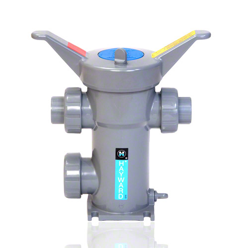 PVC C Kompaktschmutzf&auml;nger, Anschluss PP/ST Flansche, EPDM Dichtung