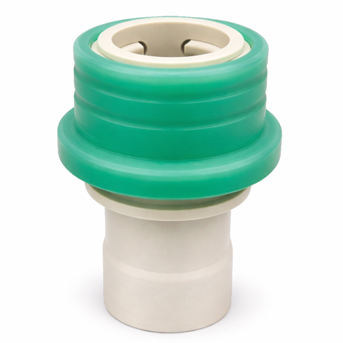 Trockenkupplung, Kupplungsdose mit Schwei&szlig;stutzen