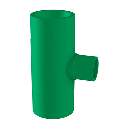 PP-RCT T-St&uuml;ck 90&deg; red lang st SDR11 gr&uuml;n